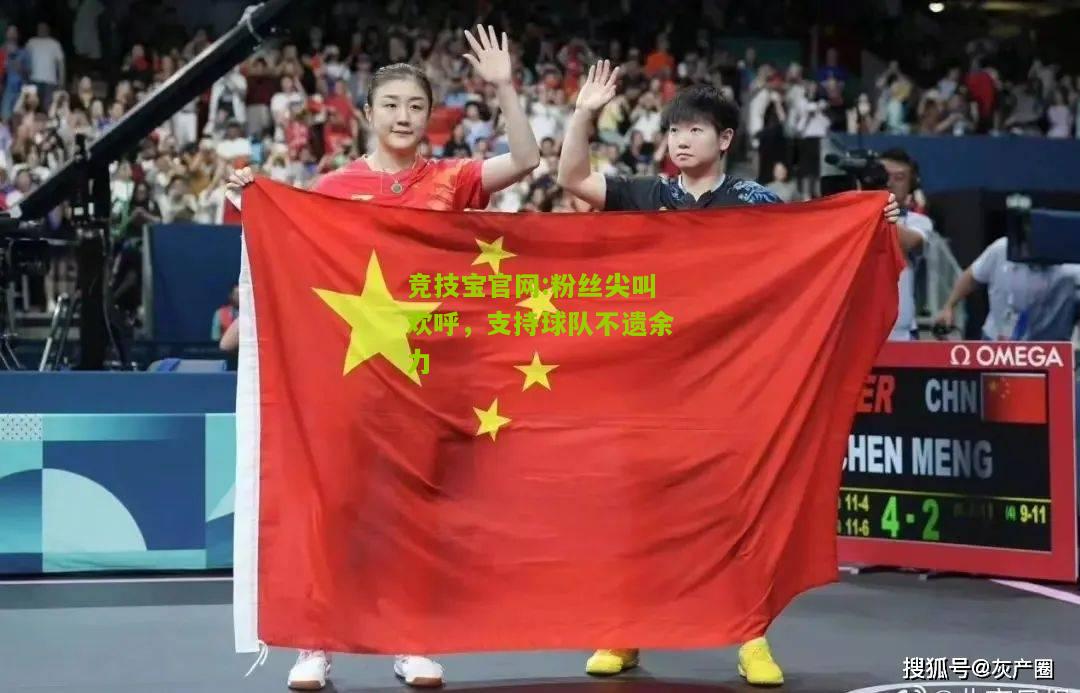 粉丝尖叫欢呼，支持球队不遗余力